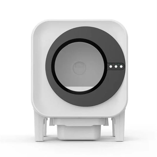 KTX-579859 Automatic Self-Cleaning Cat Litter Box with Air Purifier and Spacious Enclosed Design