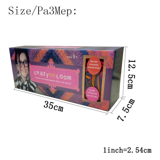 KTX-580243 Creative Children's Loom for Fun and Easy Weaving, Includes Thread