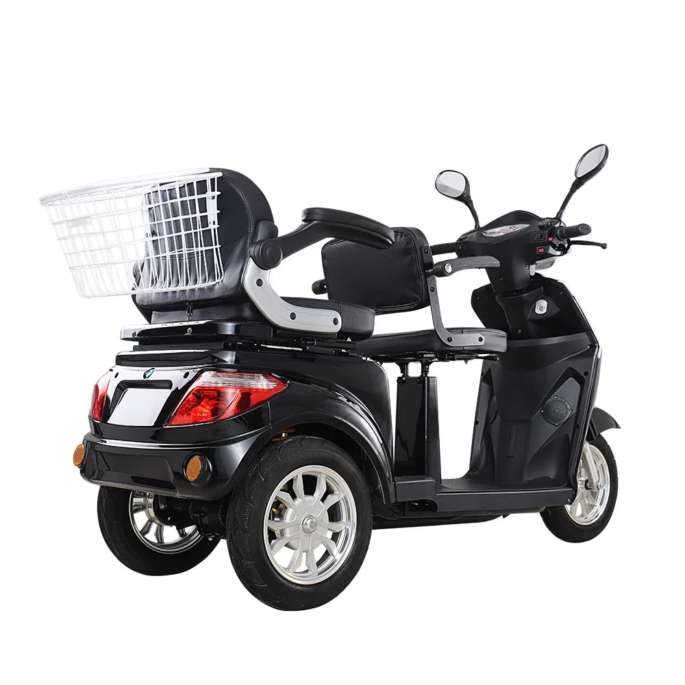 KTX-580435 VISTA-L2 EEC Electric Three-Wheeled Scooter for Two with 500W Motor, 21-30 km/h Speed, 40-60 km Range