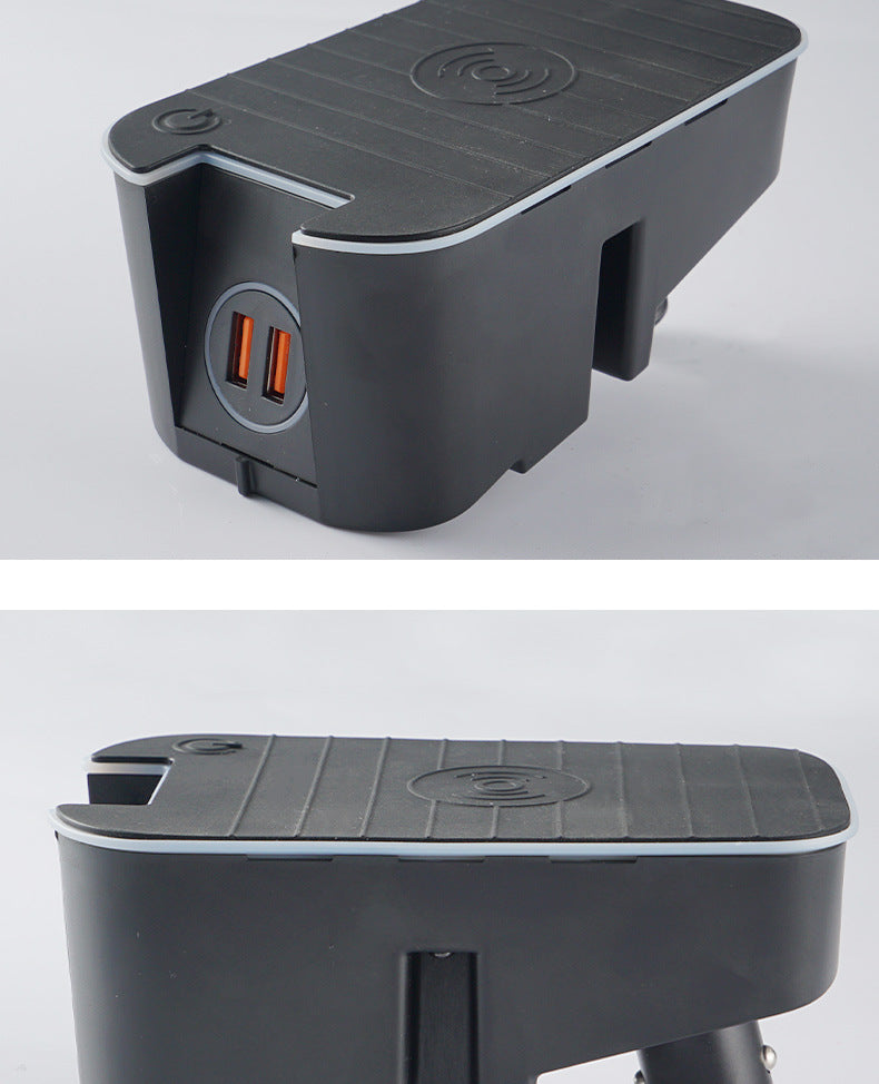 KTX-580627 15W Wireless Car Charger for Volvo XC60, XC90, V90, S90 with Overcharge and Overheat Protection