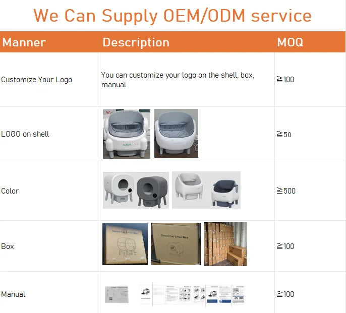 KTX-581011 Automatic XL Cat Litter Box with WiFi Control and Easy Clean Design, Stainless Steel and Plastic Construction