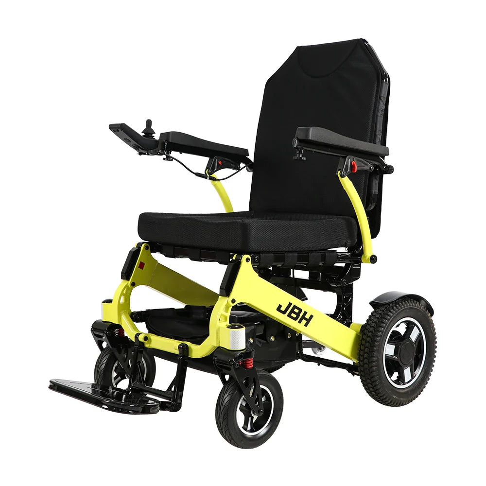 KTX-581587 Heavy Duty Portable Electric Wheelchair with Big Wheels for Disabled Users