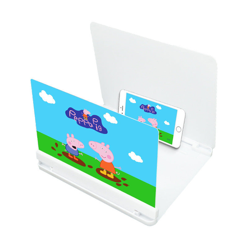 KTX-581779 10-inch to 18-inch HD Phone Screen Magnifier with Adjustable Lens in Multiple Colors