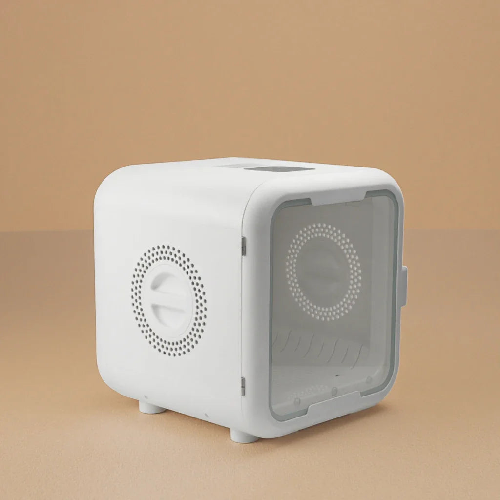 KTX-581971 Eco-Friendly Automatic Pet Hair Dryer Box for Dogs and Cats - Low Noise Design, Suitable for Small Animals