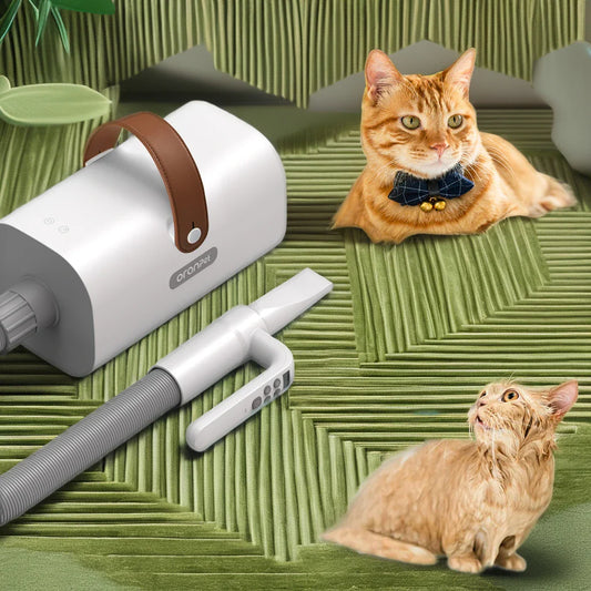 KTX-583123 4-in-1 Pet Grooming Kit with Hair Removal Mitts & Rollers for Cats and Dogs