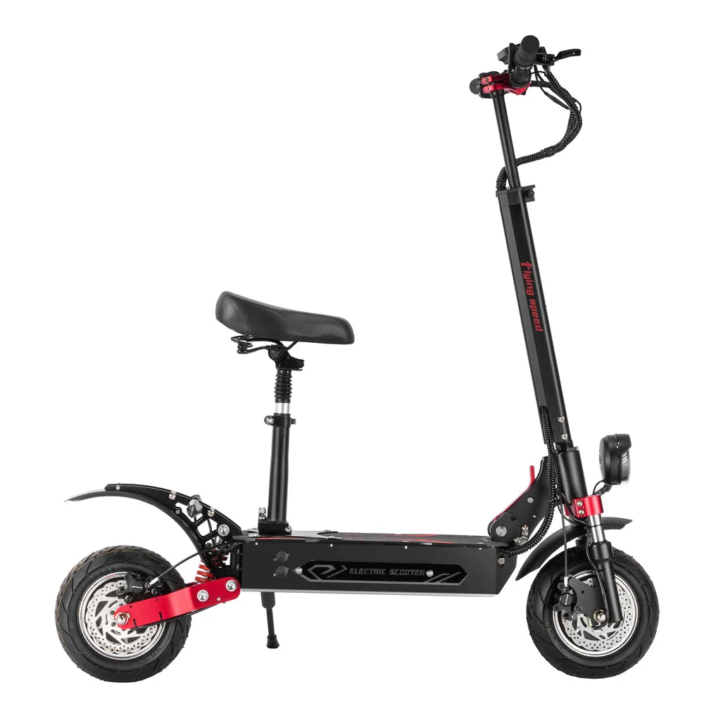KTX-583891 3200W Dual Motor Off-Road Electric Scooter with Foldable Design and NFC, 40-60km Range