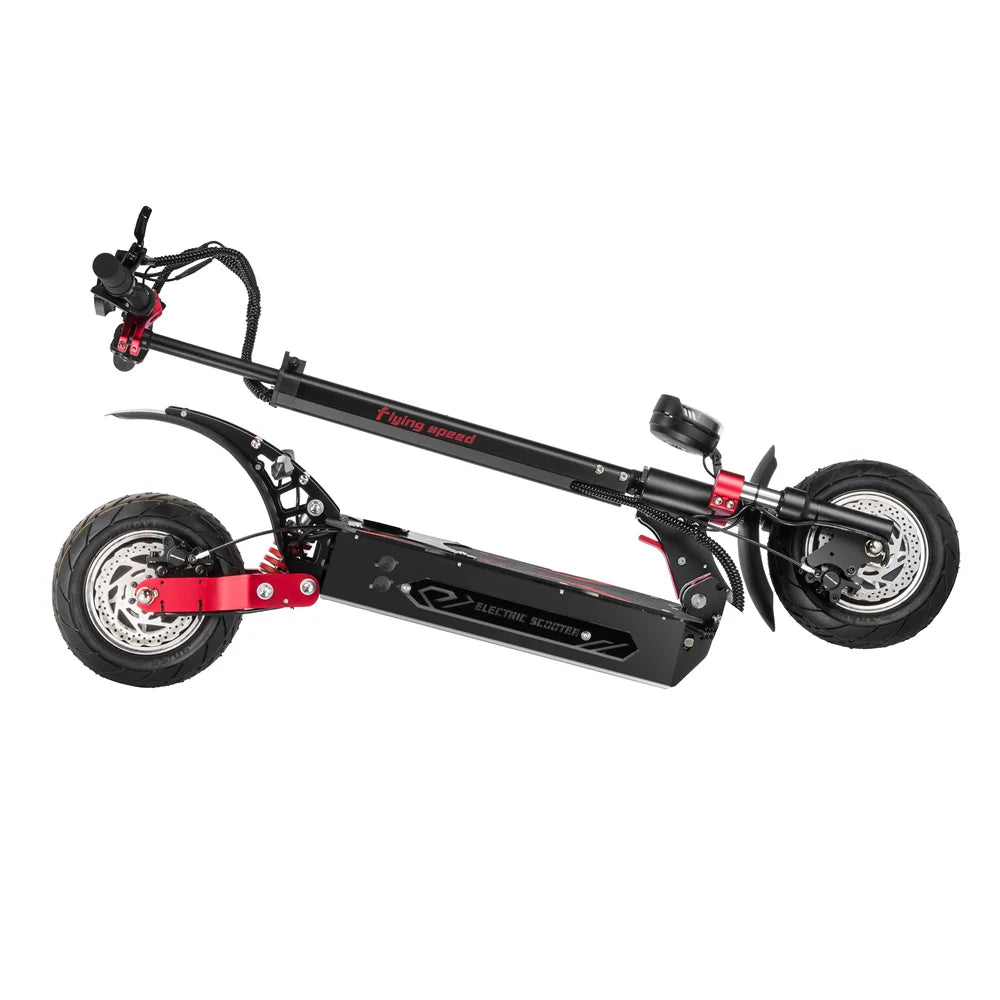 KTX-583891 3200W Dual Motor Off-Road Electric Scooter with Foldable Design and NFC, 40-60km Range