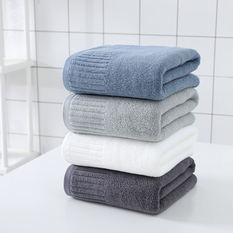 KTX-584595 Soft Cotton Face Towel - 34cm x 71cm, Lightweight and Comfortable