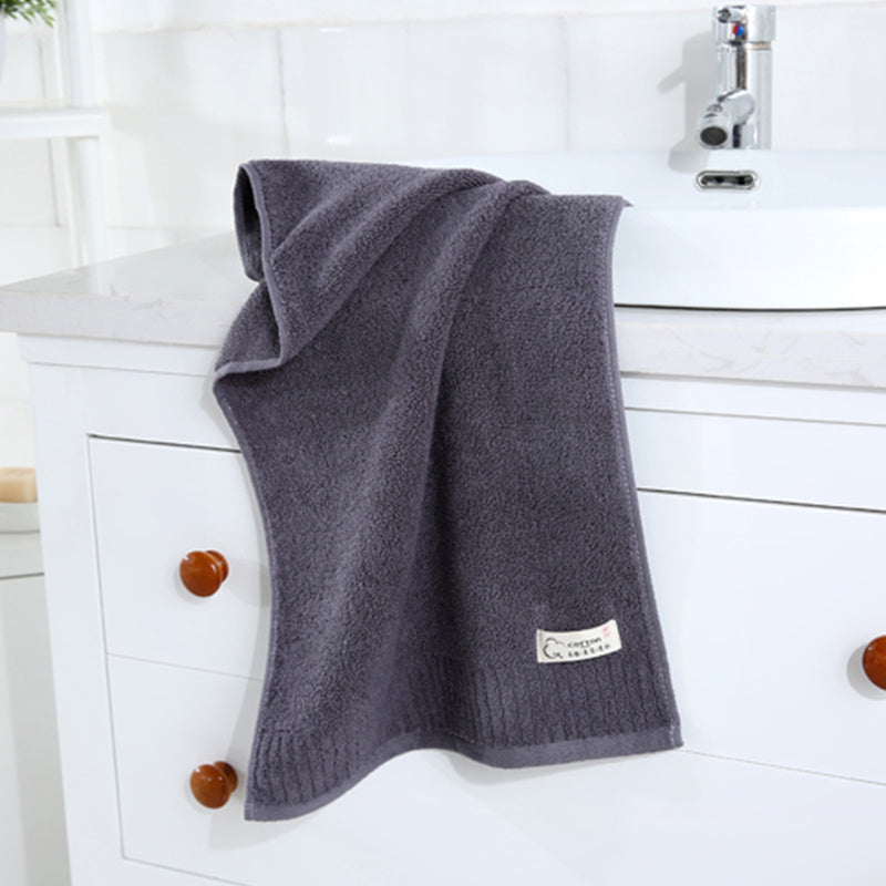 KTX-584595 Soft Cotton Face Towel - 34cm x 71cm, Lightweight and Comfortable