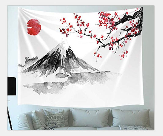 KTX-584723 European-Style Polyester Digital Printing Home Tapestry for Decorative Wall Art