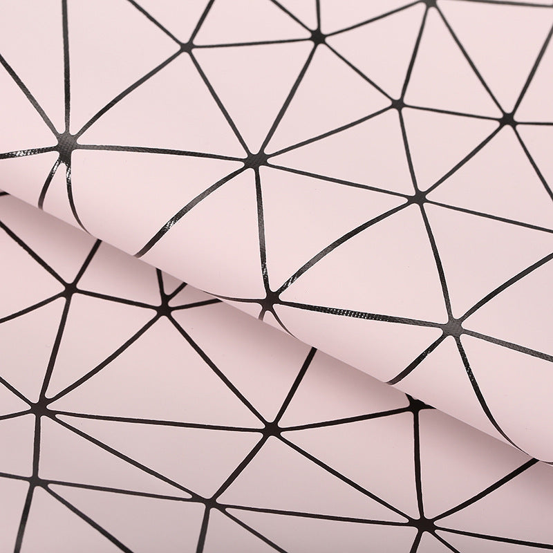 KTX-584851 PU Leather and Cotton Velvet Triangle Embossed Sofa Material, 0.7mm Thickness, 140cm Wide