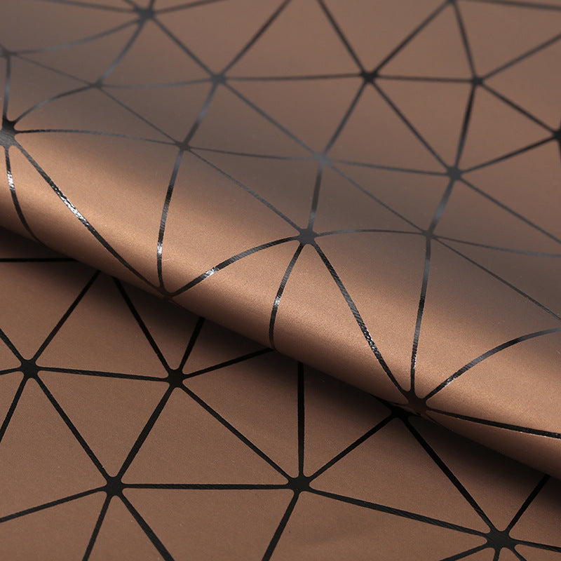 KTX-584851 PU Leather and Cotton Velvet Triangle Embossed Sofa Material, 0.7mm Thickness, 140cm Wide