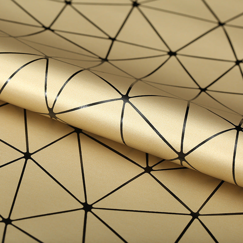 KTX-584851 PU Leather and Cotton Velvet Triangle Embossed Sofa Material, 0.7mm Thickness, 140cm Wide