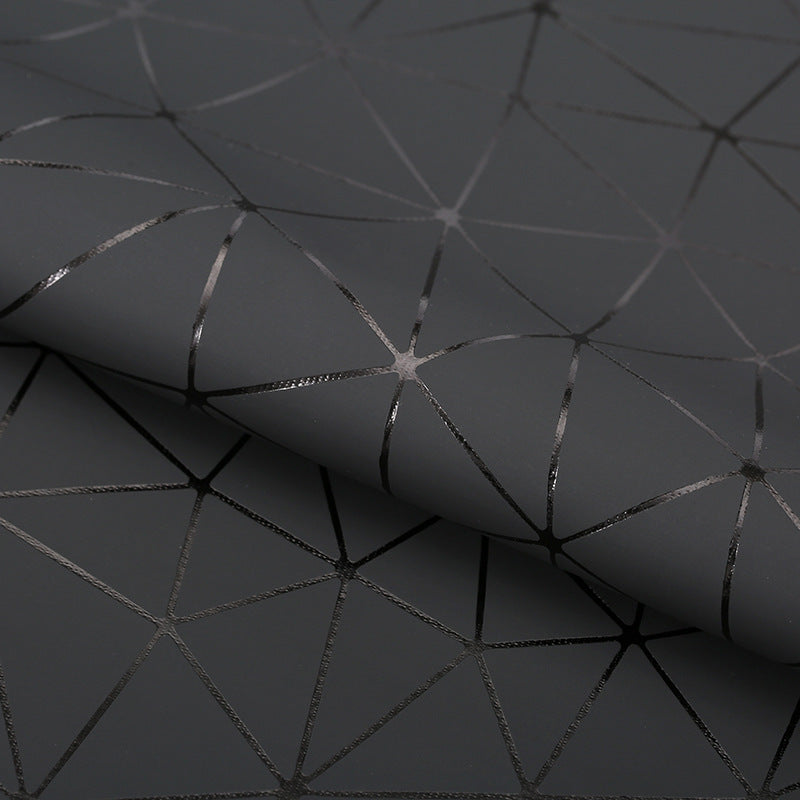 KTX-584851 PU Leather and Cotton Velvet Triangle Embossed Sofa Material, 0.7mm Thickness, 140cm Wide