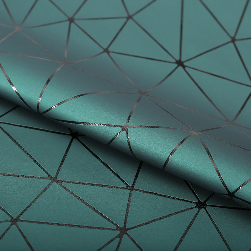 KTX-584851 PU Leather and Cotton Velvet Triangle Embossed Sofa Material, 0.7mm Thickness, 140cm Wide