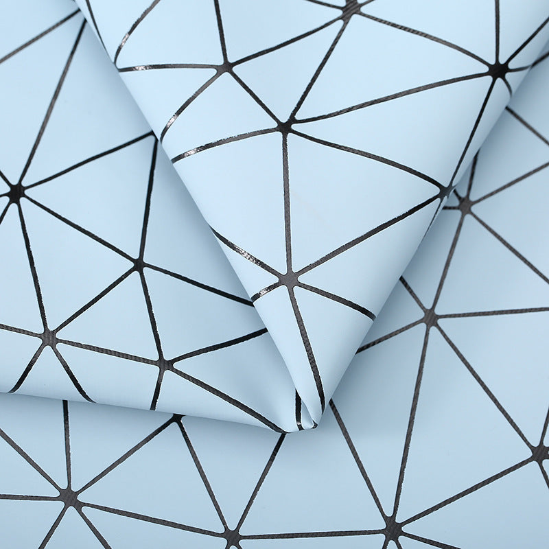 KTX-584851 PU Leather and Cotton Velvet Triangle Embossed Sofa Material, 0.7mm Thickness, 140cm Wide