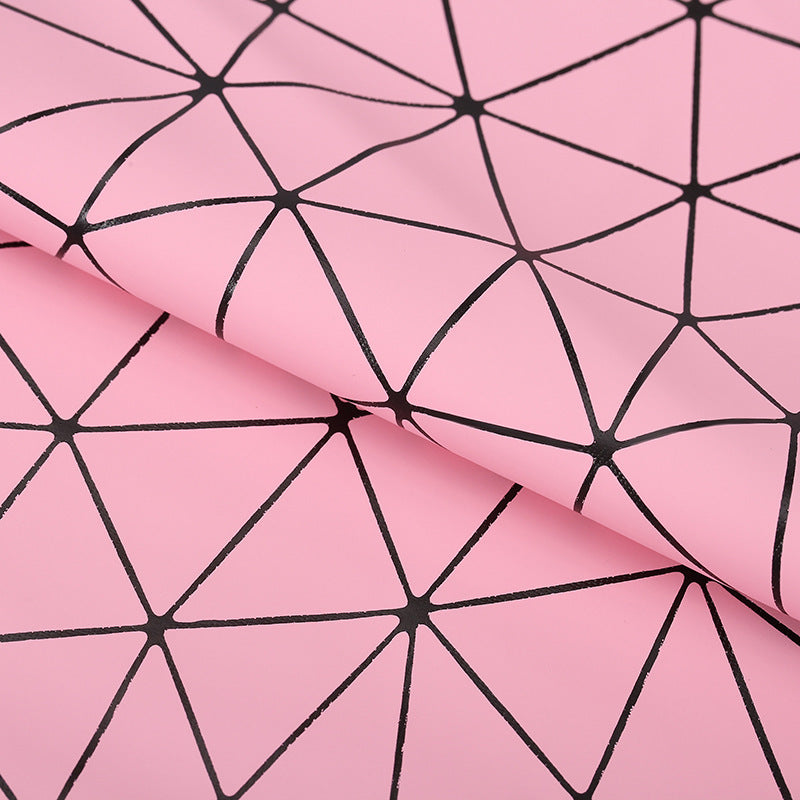 KTX-584851 PU Leather and Cotton Velvet Triangle Embossed Sofa Material, 0.7mm Thickness, 140cm Wide