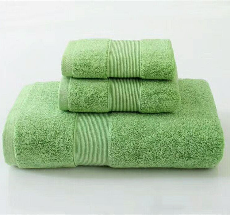 KTX-585747 Extra Thick Pure Cotton Bath Towel - Soft, Absorbent, Available in Multiple Colors