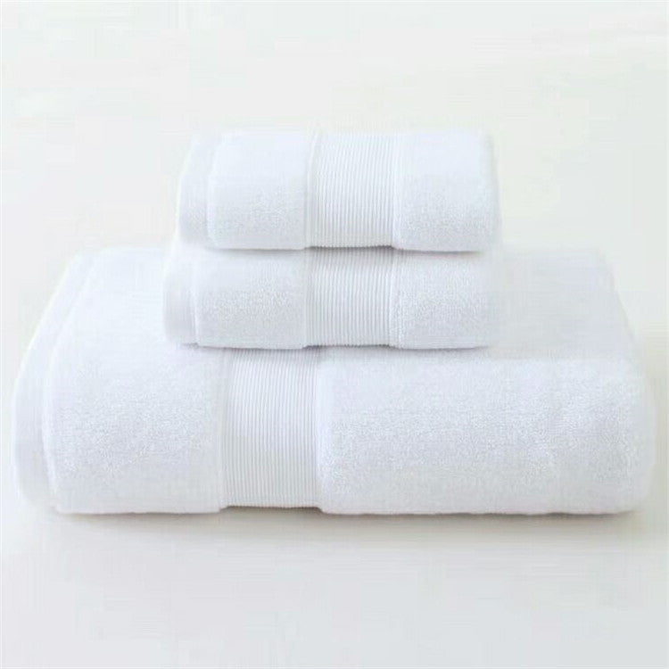 KTX-585747 Extra Thick Pure Cotton Bath Towel - Soft, Absorbent, Available in Multiple Colors