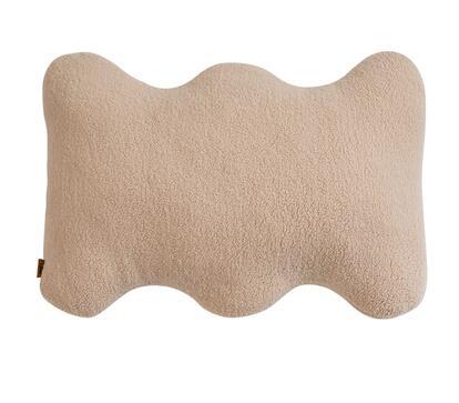 KTX-586003 Velvet Geometric Shape Loop Pillow - Soft Cushions for Living Room and Sofa, Various Colors Available