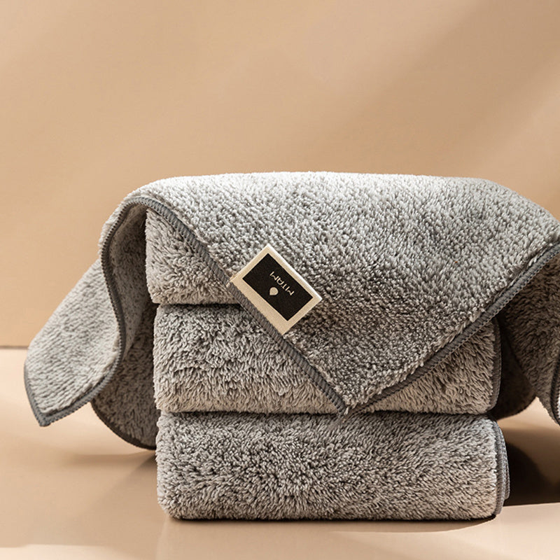 KTX-586899 Bamboo Charcoal Superfine Fiber Dish Cloth for Kitchen and Home Cleaning