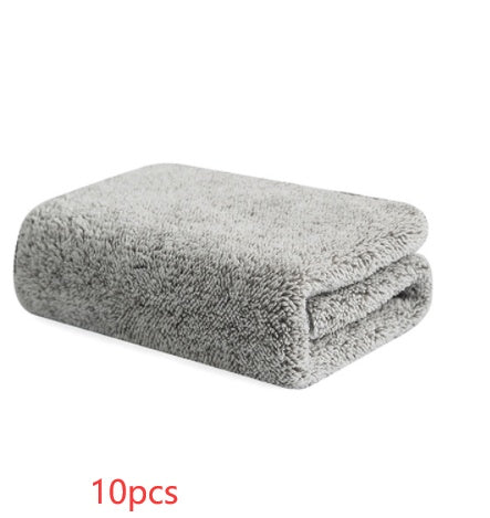 KTX-586899 Bamboo Charcoal Superfine Fiber Dish Cloth for Kitchen and Home Cleaning