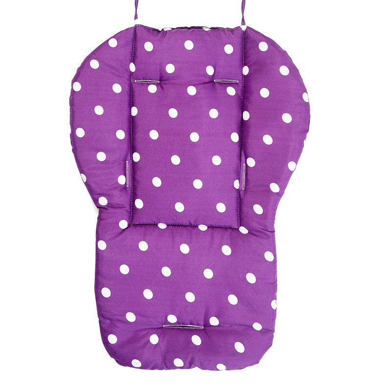 KTX-588307 Children's Double-Sided Car Mat Cushion – Soft Cotton Pad in Pink, Blue, Green, Coffee, Purple