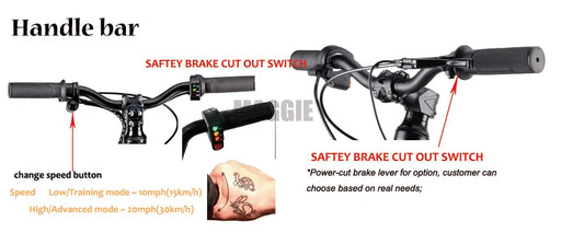 KTX-592339 Children's Electric Balance Bike with Lithium Battery - 16" Wheels, 2 Speed, 10-30 km Range