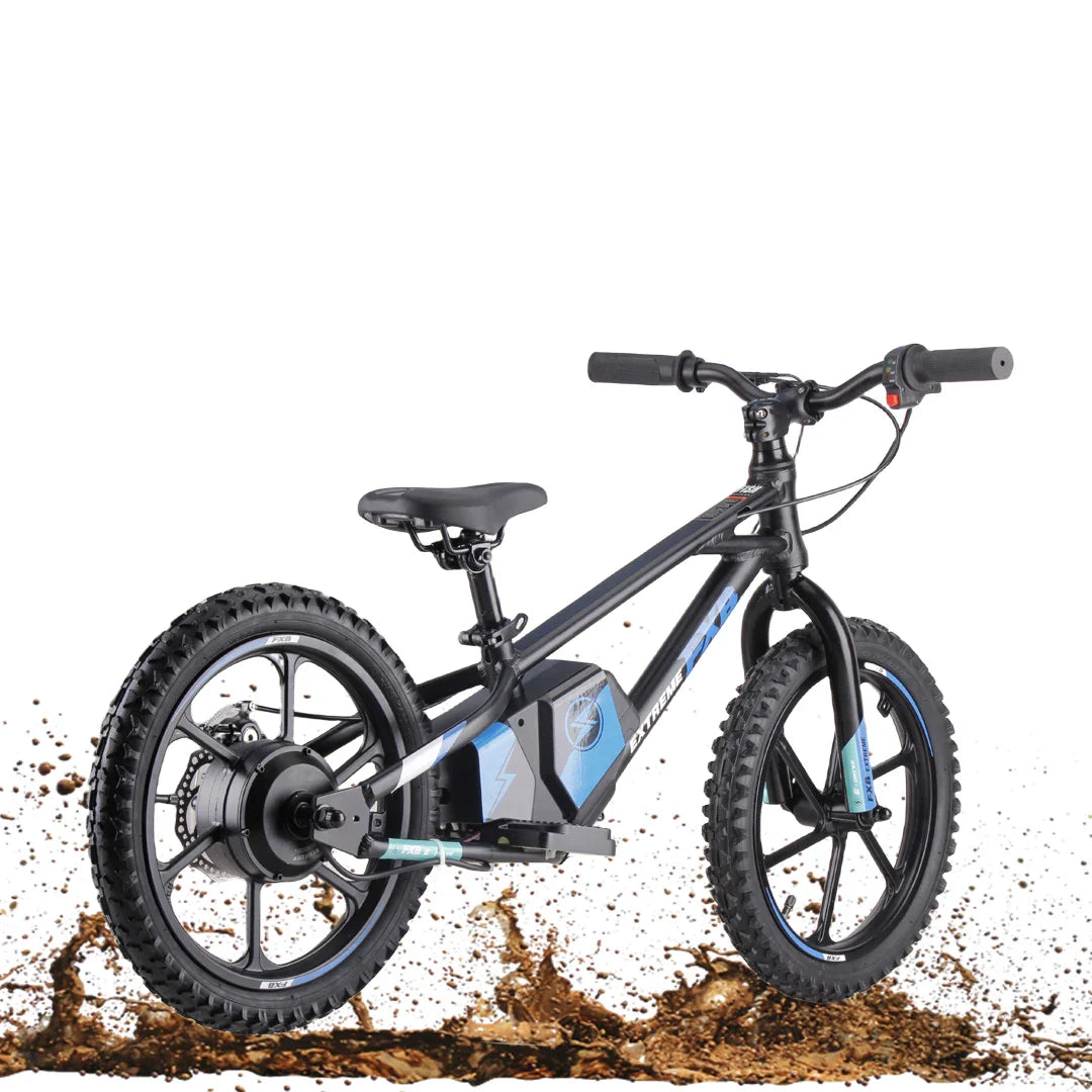 KTX-592339 Children's Electric Balance Bike with Lithium Battery - 16" Wheels, 2 Speed, 10-30 km Range