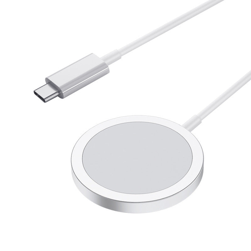 KTX-594131 Magnetic Wireless Charger for iPhone with 15W Output, USB Interface, 1m Cable