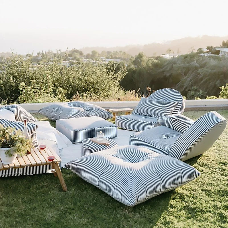 KTX-594579 Custom Waterproof Floor Pillow for Outdoor Use - 92x92cm, Ideal for Beach Camping and Patio Seating