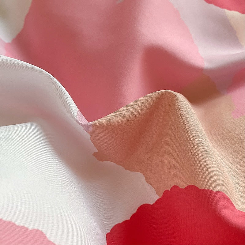 KTX-595219 Cartoon Girl Cotton Quilt Cover Set - Four-Piece Bedding Ensemble