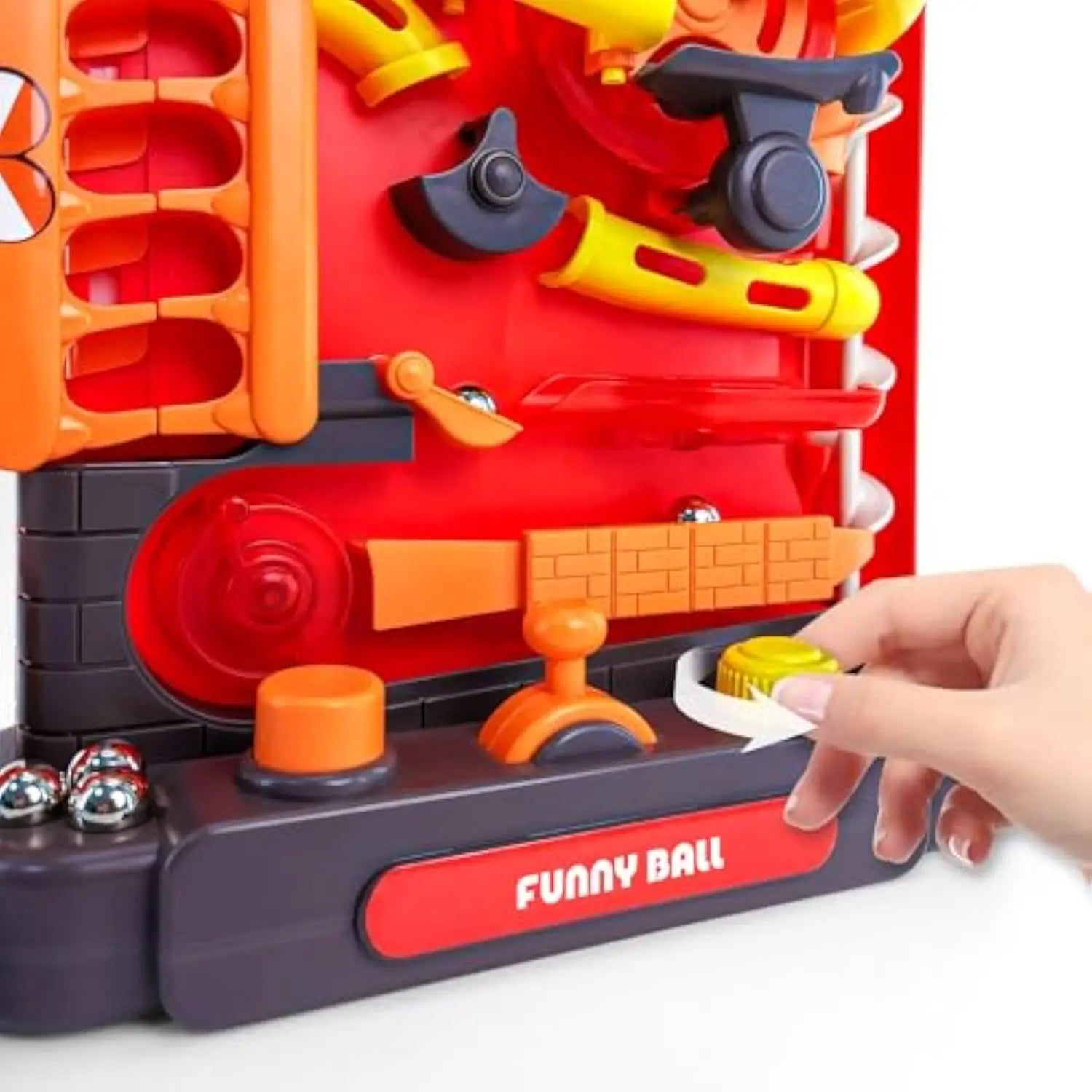 KTX-596051 Multifunctional Educational Marble Run Puzzle Labyrinth Maze Game for Kids