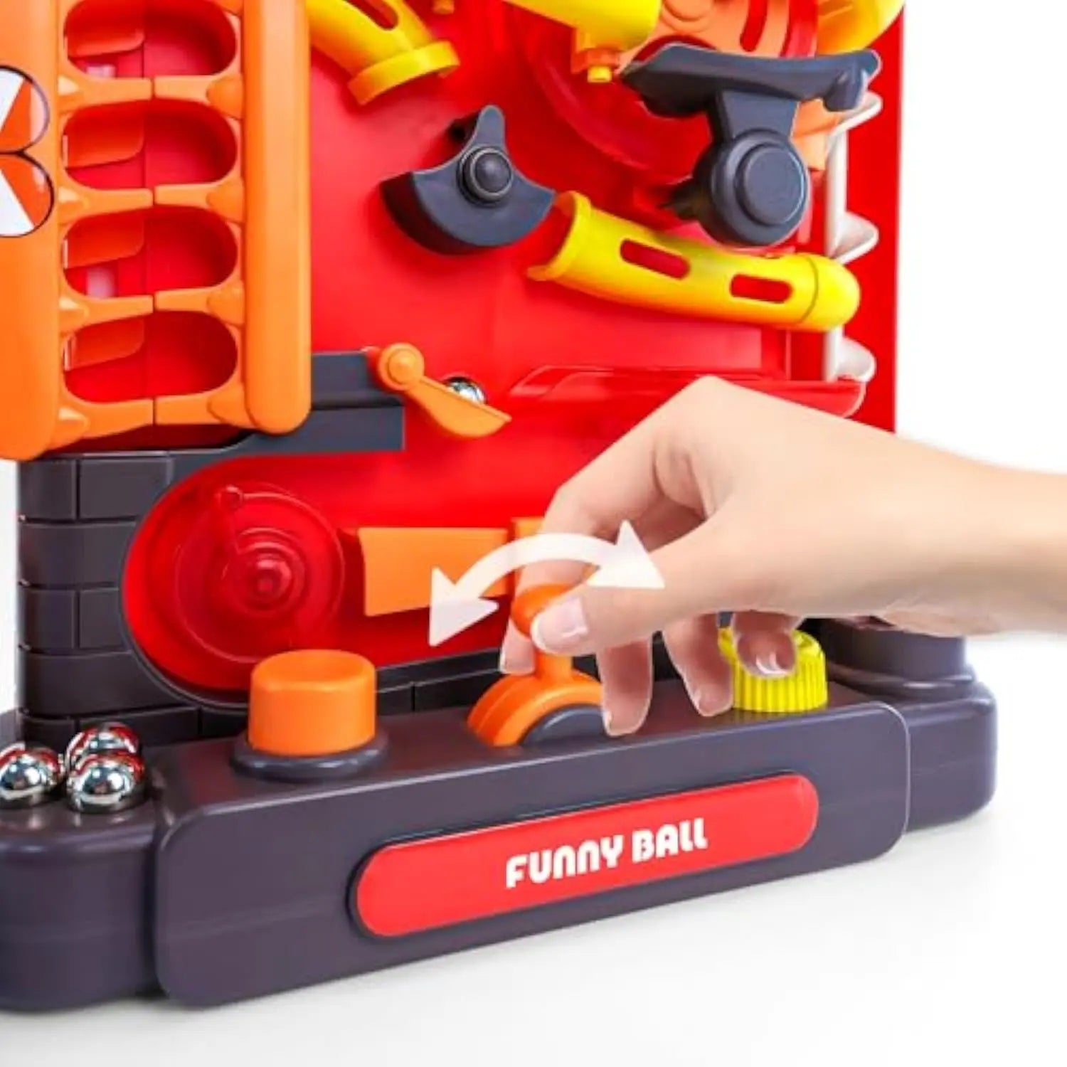 KTX-596051 Multifunctional Educational Marble Run Puzzle Labyrinth Maze Game for Kids