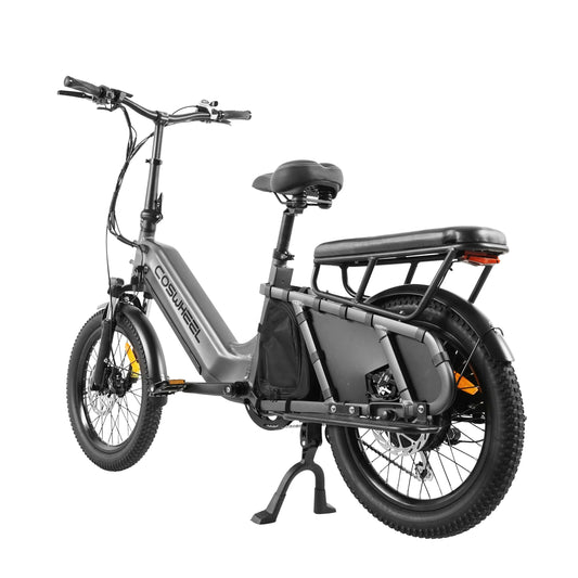 KTX-597075 750W Electric Mountain Bike with 20AH Battery, 6-Speed Gears, and Dual Suspension, 20-inch Wheels