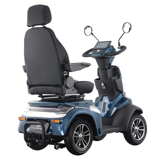 KTX-597395 Four-Wheel Off-Road Electric Mobility Scooter for Adults with 48V Battery and LED Lights