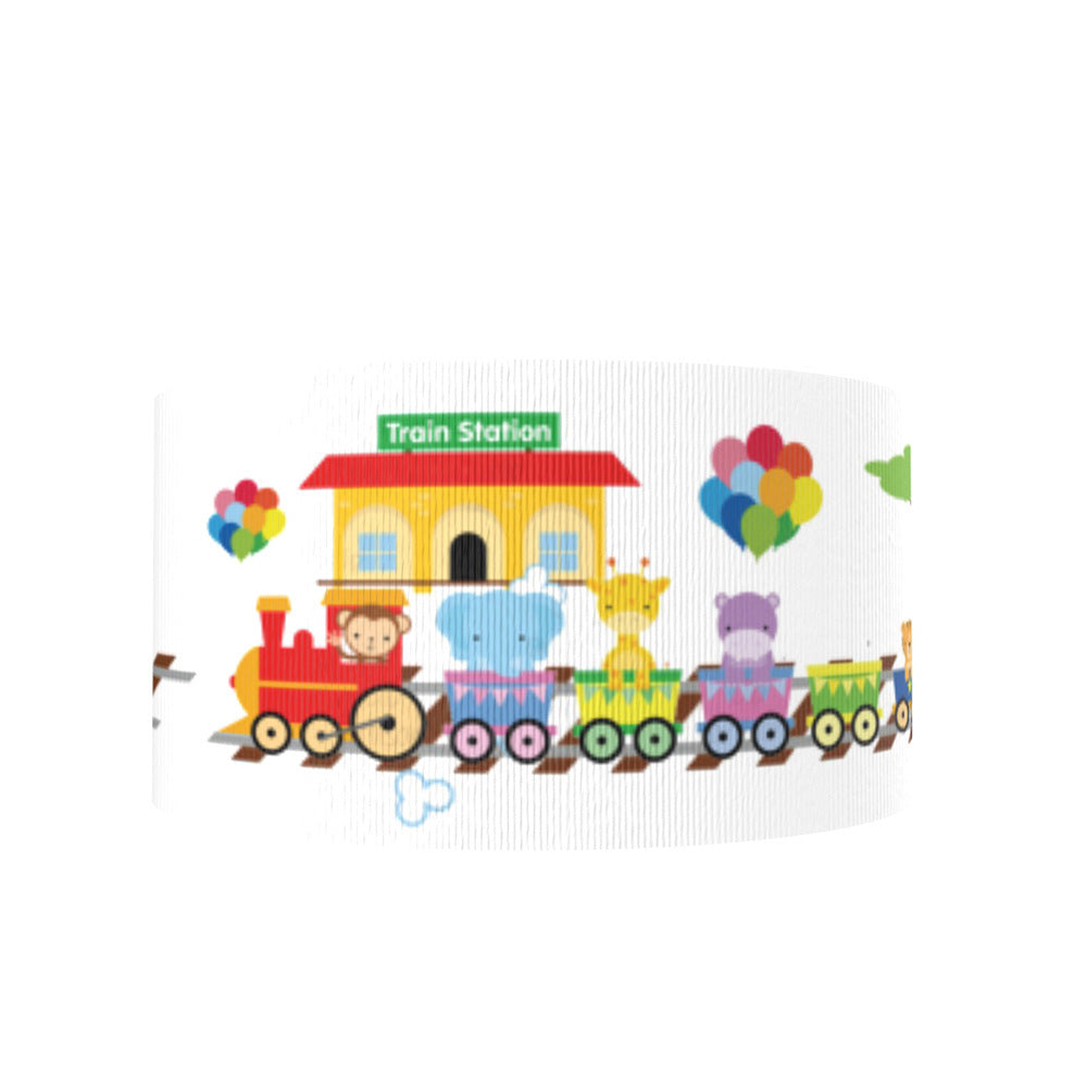 KTX-597459 Polyester Ribbed Ribbon for Clothing, Home Textiles, Toys, and Gift Packaging - 50 Yards Roll