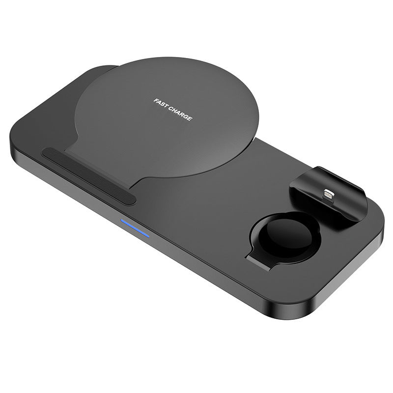 KTX-597587 3-in-1 Wireless Fast Charger for Mobile Phones, Apple Watch, and Bluetooth Headsets
