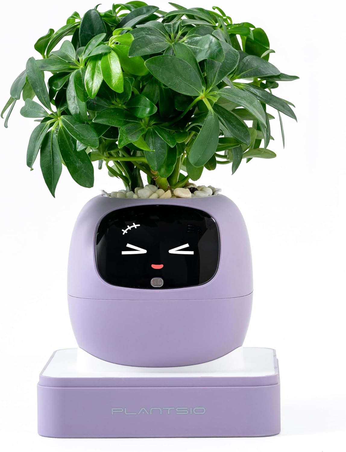 KTX-597715 Smart Plant Care Robot with Automated Watering, Soil Monitoring, and Gesture Interaction - Ideal for Home and Office Decor