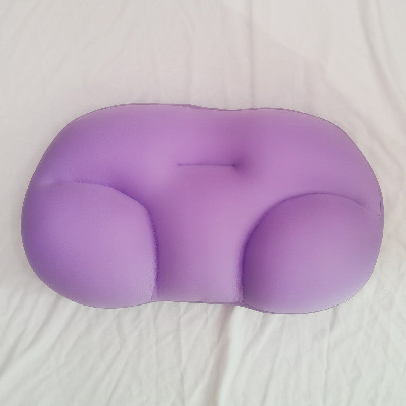 KTX-598355 Cervical Pillow with Foam Particle Filling - Candy Shape, 5.1-10cm Height, Multiple Colors Available