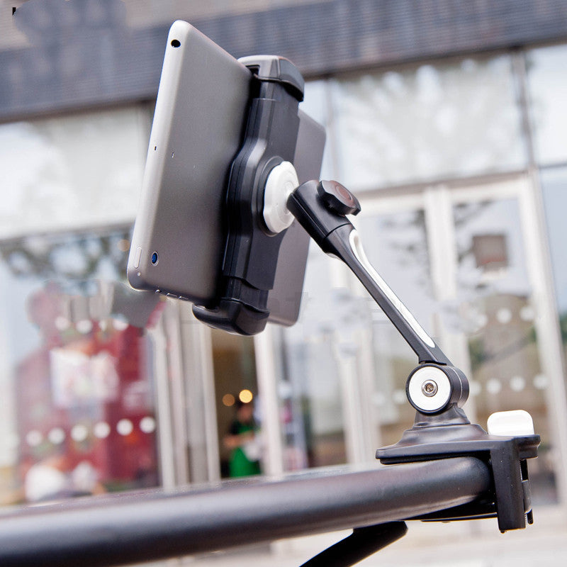 KTX-598739 Creative Multi-Function Tablet and Smartphone Stand Clamp with Adjustable Support for 4-11 Inch Devices