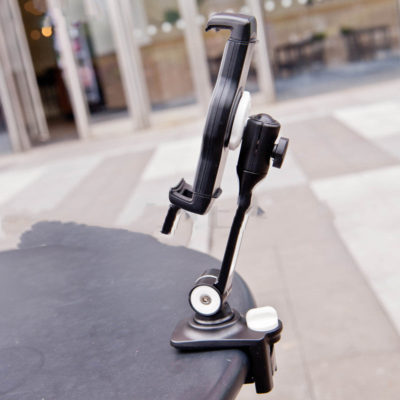 KTX-598739 Creative Multi-Function Tablet and Smartphone Stand Clamp with Adjustable Support for 4-11 Inch Devices