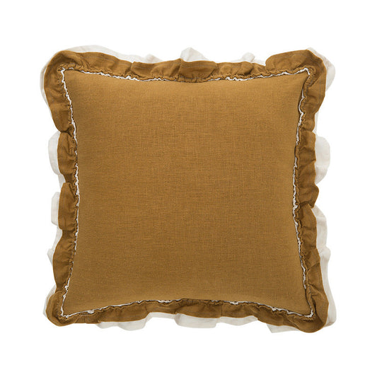 KTX-600659 Plain Decorative Cushion Cover 43x43cm with PP Cotton Filling in Multiple Colors