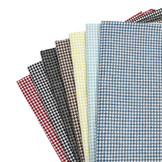 KTX-600659 Thousand Bird Grid Fabric Sofa Stool Pillow Soft Bag/Tablecloth