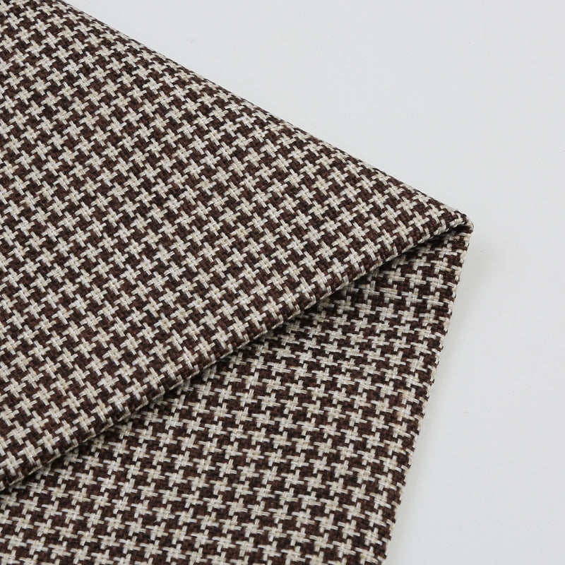 KTX-600659 Thousand Bird Grid Fabric Sofa Stool Pillow Soft Bag/Tablecloth