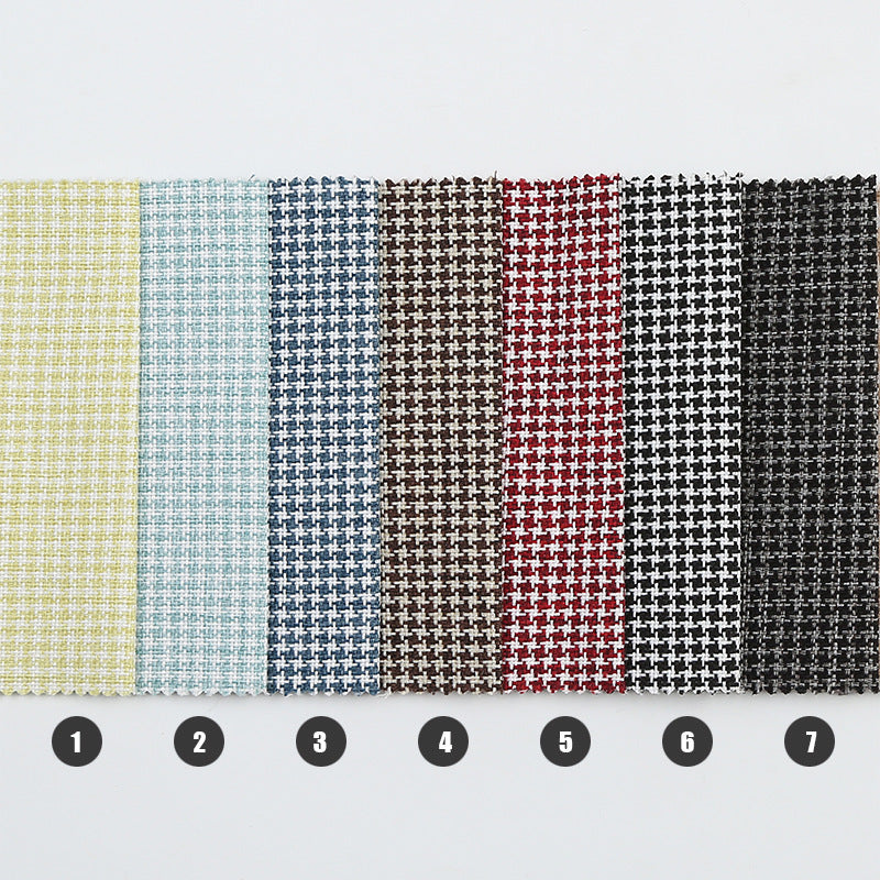 KTX-600659 Thousand Bird Grid Fabric Sofa Stool Pillow Soft Bag/Tablecloth