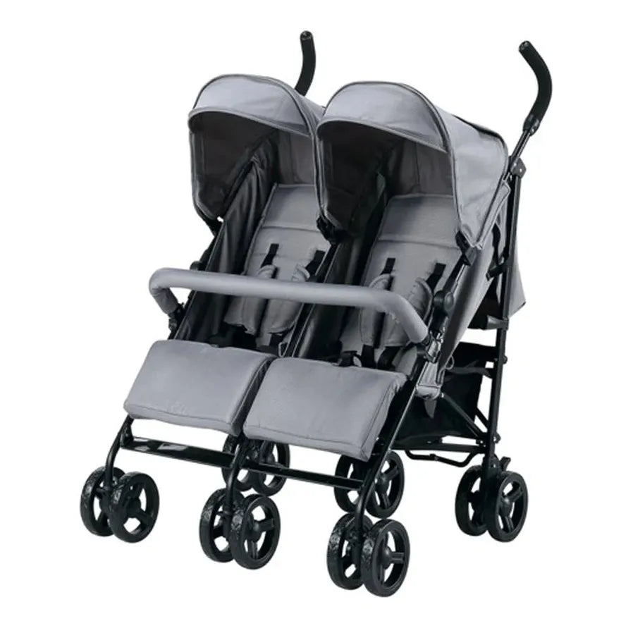 KTX-601171 Lightweight Twin Umbrella Stroller for Infants and Toddlers with Easy Fold and Adjustable Canopy