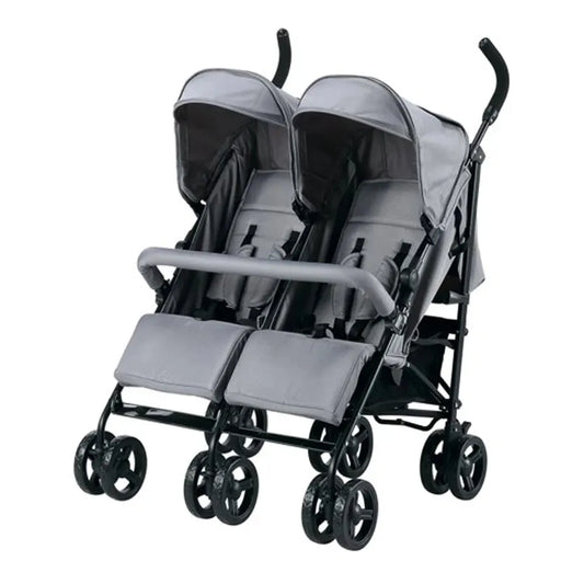 KTX-601171 Lightweight Twin Umbrella Stroller for Infants and Toddlers with Easy Fold and Adjustable Canopy