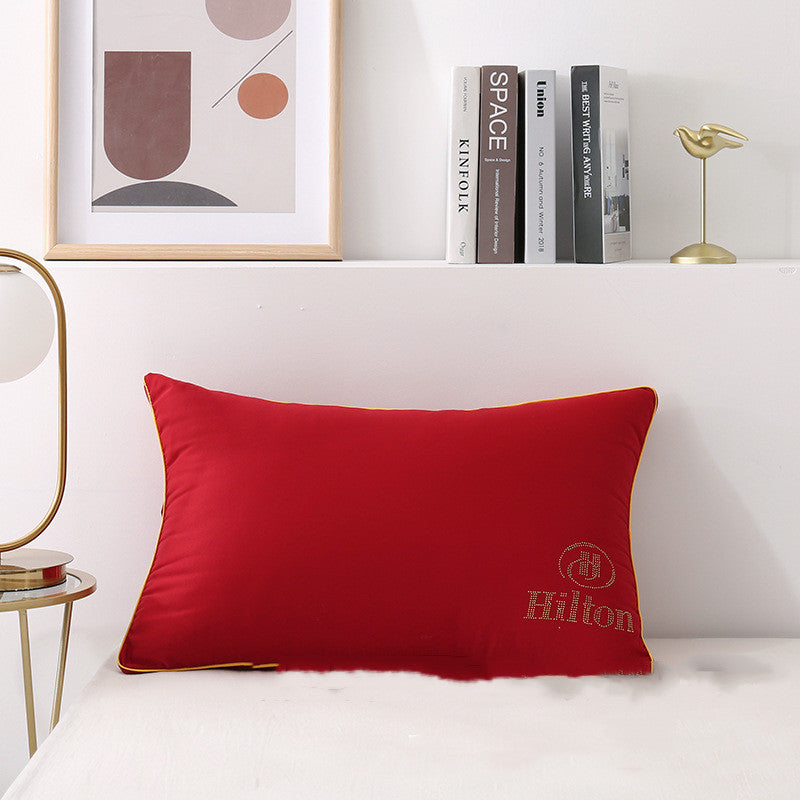 KTX-602131 Washed Pure Color Fashion Casual Hotel Pillow - Available in Multiple Shades