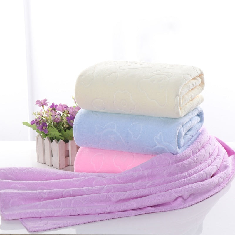 KTX-602707 Thickened Microfiber Towels for Car Washing and Beauty Salon Use – Multiple Colors Available
